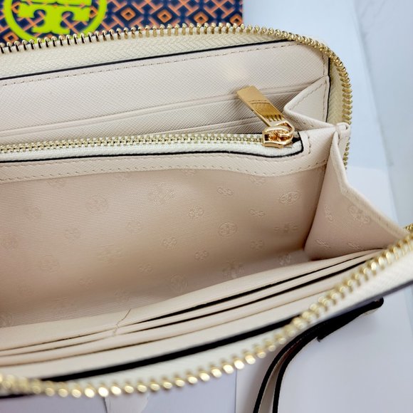 Tory Burch Bags Tory Burch Emerson Applique Wristlet Zip